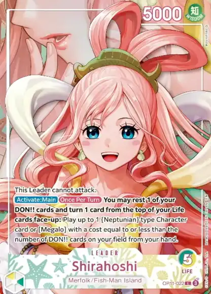 Shirahoshi (op11-022) (SP) — ONE PIECE HEROINES EDITION vol.2 EB05 preview card
